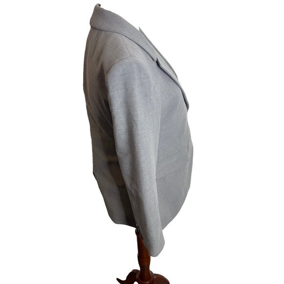 J.Crew $248 Petite Madelyn blazer in four-season stretch Graphite Size P8 CD083 - Picture 8 of 11